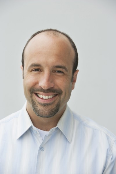 Caucasian businessman smiling