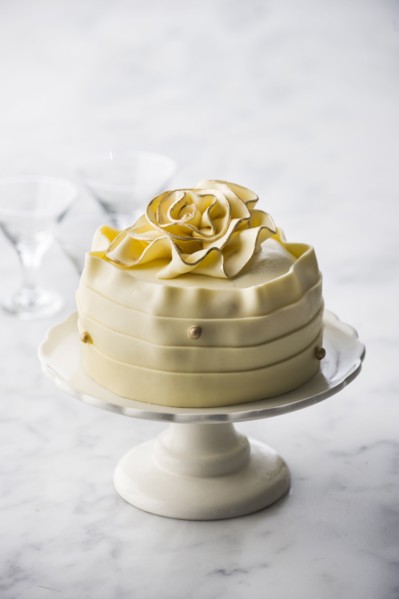 Holiday gift cake
