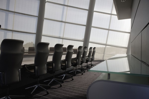 Empty conference room