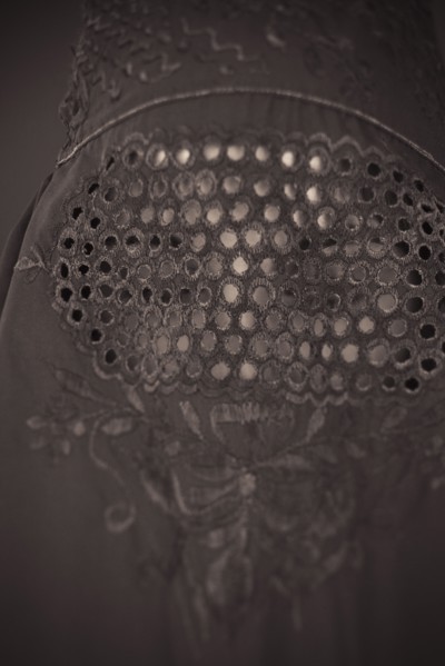 Middle Eastern teenager in burka
