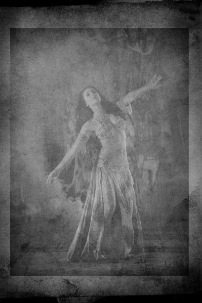 Photograph of belly dancer