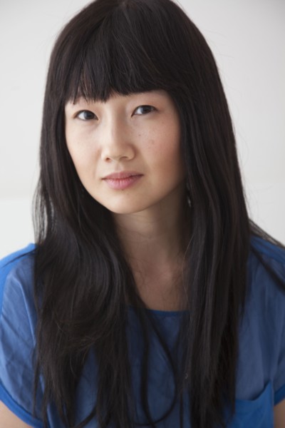 Chinese woman with serious face