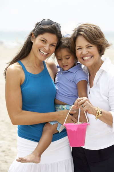 Hispanic grandmother