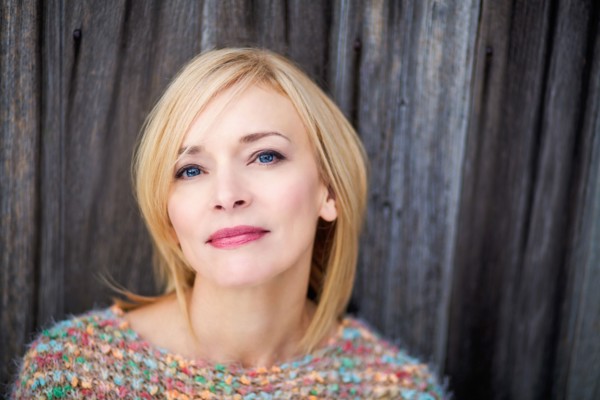Close up of serious Caucasian woman