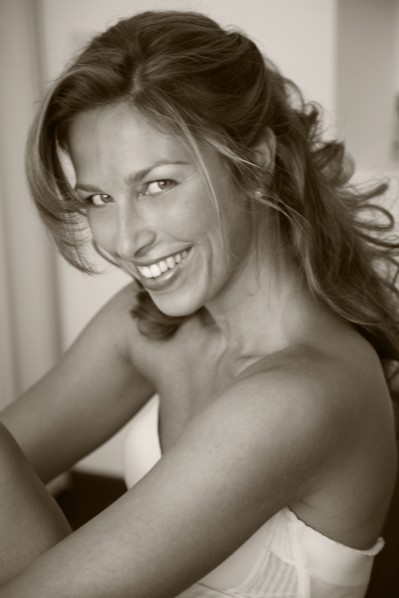 Caucasian woman smiling