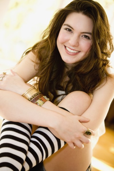 Hispanic woman smiling