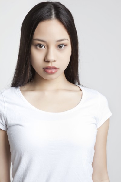 Serious Chinese woman
