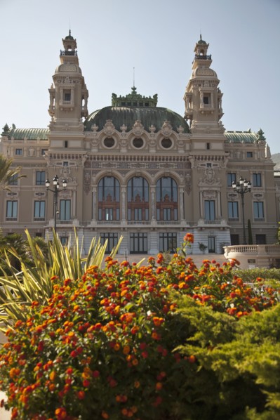 Ornate building with bell towers