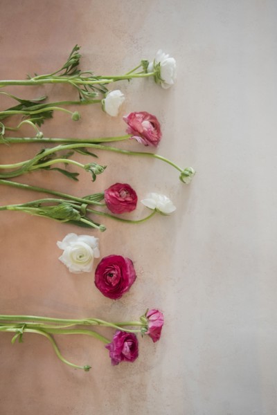 Flowers on table
