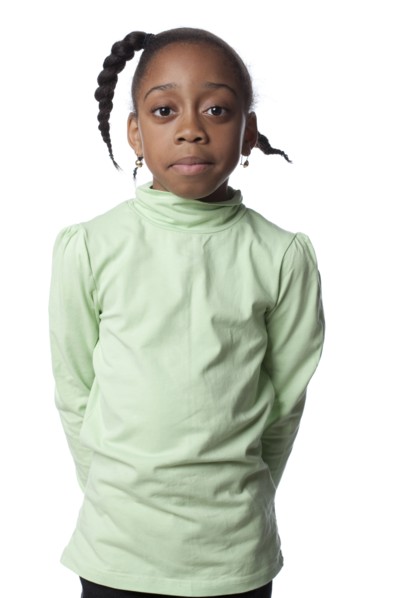 Serious Black girl