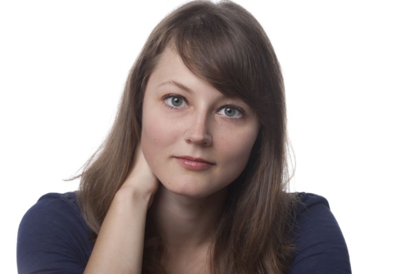 Serious Caucasian woman