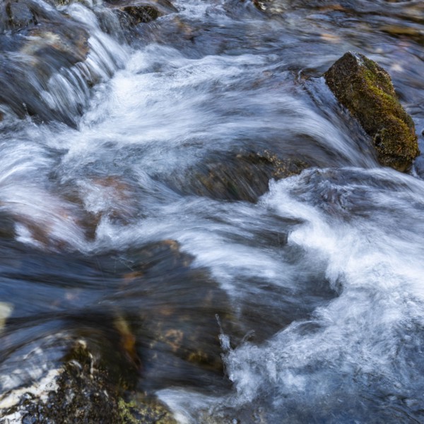 Close-up of water in Big Wood River