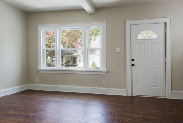 Empty residential house interior