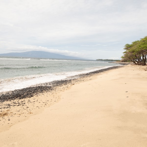 Empty Lahaina Beach
