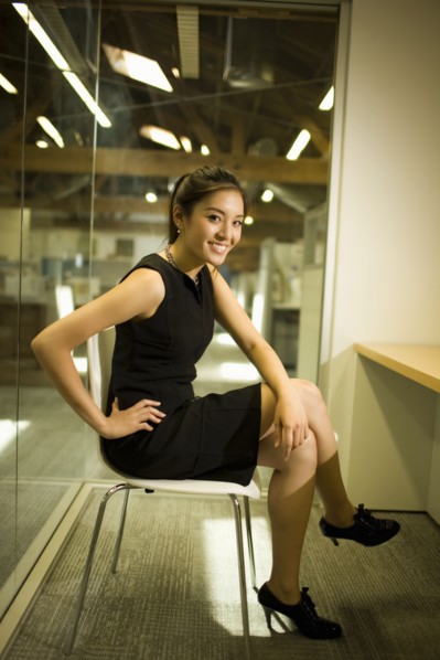Business woman in modern office
