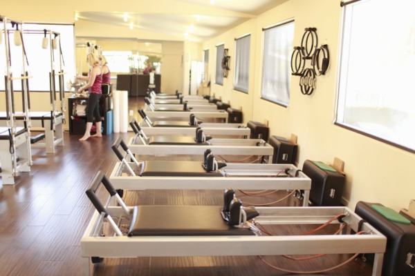 Pilates studio interior