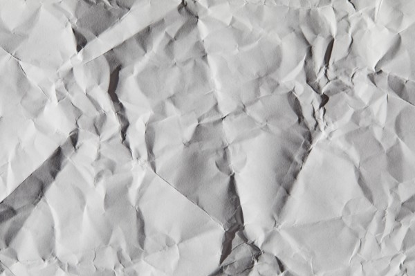 Crumpled paper