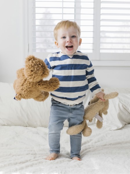 Portrait of smiling boy