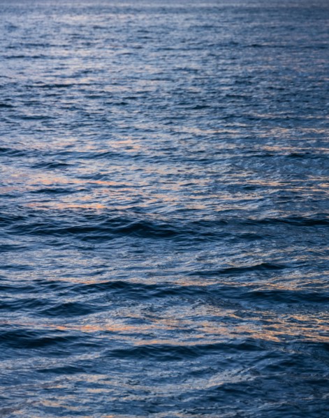 Sunlight reflected in ocean surface