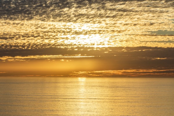Big Sur seascape at sunset