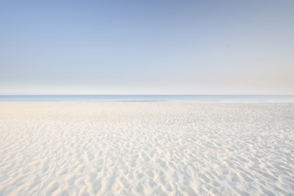 USA, MA, Nantucket Island, Empty Surfside Beach, Nantucket, Massachusetts, USA