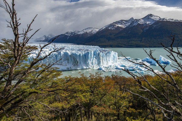 Argentina, Santa Cruz, El Calafate, Clouds over Perito Moreno Glacier, El Calafate, Santa Cruz,
