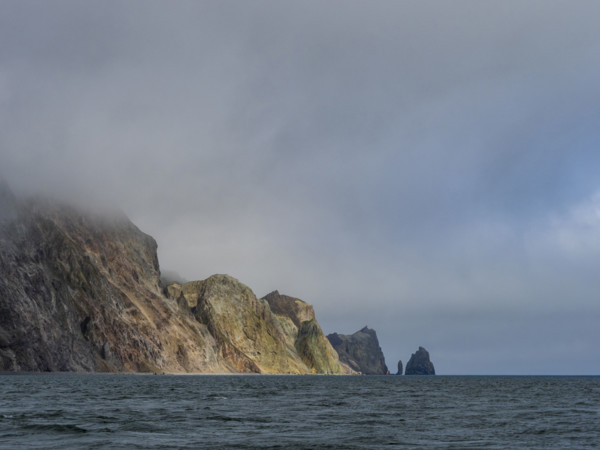 Storm clouds covering rocky coast
St Matthew Island, Alaska, USA