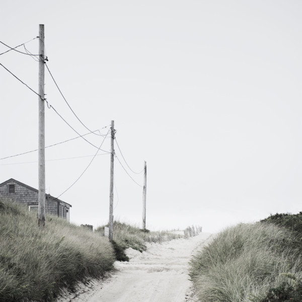 Electricity poles along beach road
Nantucket, Massachusetts, USA