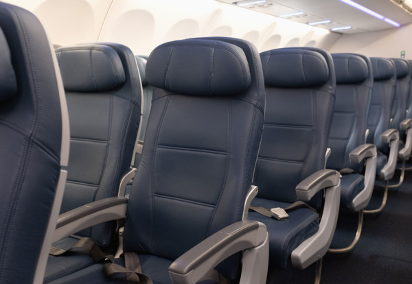 Airplane interior empty seats
New York City, New York State, USA