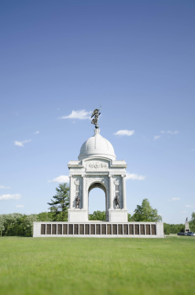 USA, Pennsylvania, Gettysburg, State of Pennsylvania Civil War Monument