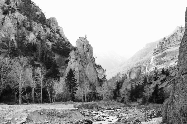 USA, Wyoming, Cody, Cabin Creek, near the Continental Divide, Wyoming, USA