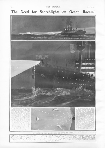Illustration tirée du journal anglais "The Sphere"