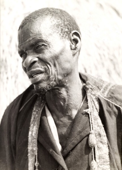 Portrait of Chief Chiawa. Portrait of an African man identified as 'Chief Chiawa'. Probably