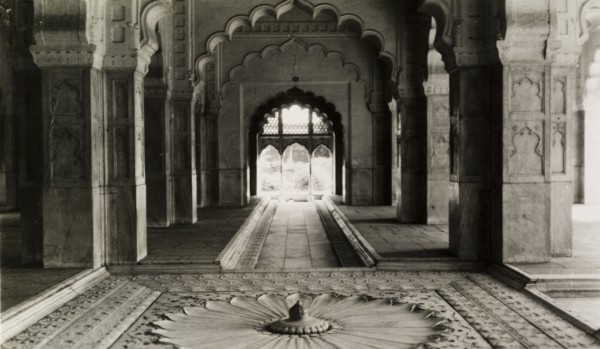 Rang Mahal, Delhi Fort. Interior view of the Rang Mahal (the women's quarters) at the Delhi Fort