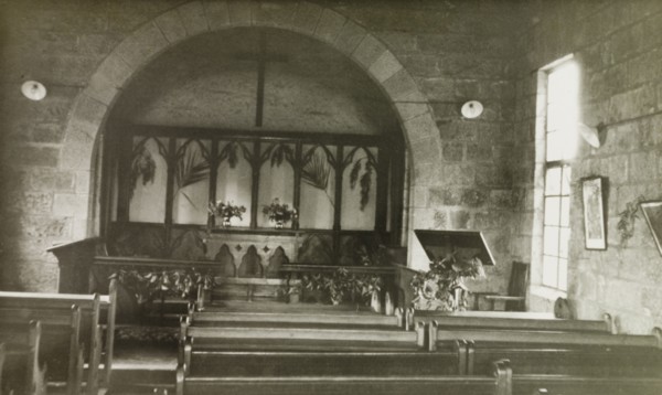 Chapel inside St. Paul's United Theological College, Limuru. Interior shot of the chapel at St.