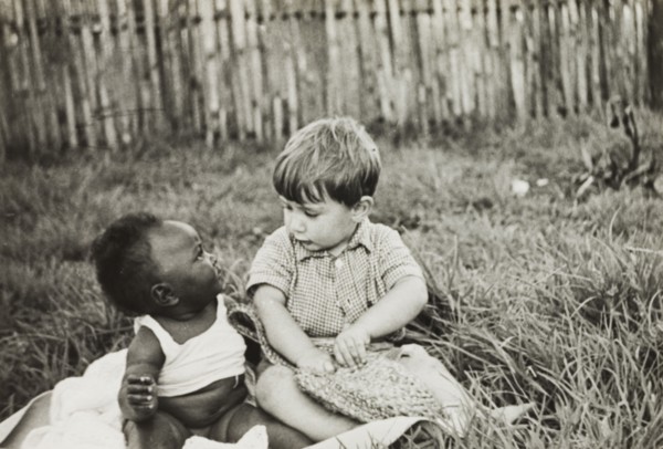 Anthony Lewis befriends an African baby. Anthony Lewis, a youngest son of English Methodist