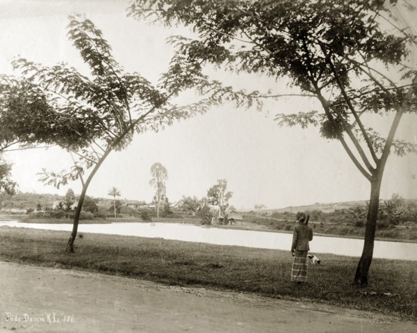 Lake and public gardens, Malaysia. Lake and public gardens, possibly the Lake Gardens (Taman Tasik