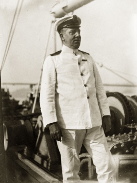 Chief Engineer on RIMS 'Investigator'. Portrait of the Chief Engineer aboard RIMS 'Investigator',