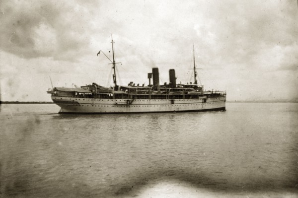 RIMS 'Northbrook' in Burma (Myanmar). RIMS 'Northbrook', a naval steamer belonging to the Royal