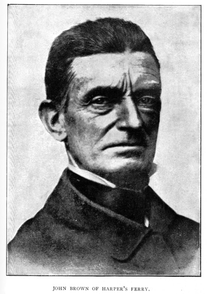 John Brown of Harper's Ferry'. Portrait of John Brown (1800-1859), an American slavery abolitionist