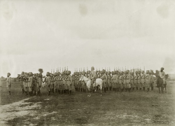 The Shwebo Battalion of Military Police. Indian officers from the Shwebo Battalion of Military