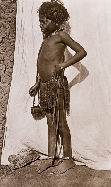 Portrait of a young girl in Omdurman. Professional portrait of a young Sudanese girl, standing