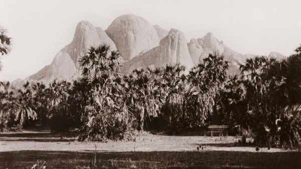 Djebel Kassala, Sudan. View of Djebel Kassala, a picturesque granite hill in the Kassala region of