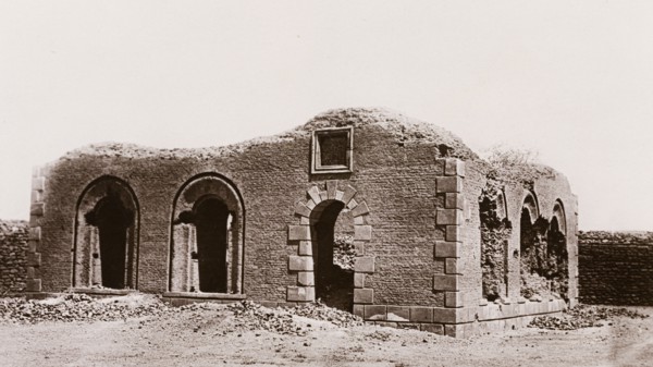 The 'Mahdi's' tomb at Omdurman. The remains of Muhammad Ahmad Allah's tomb, destroyed by British
