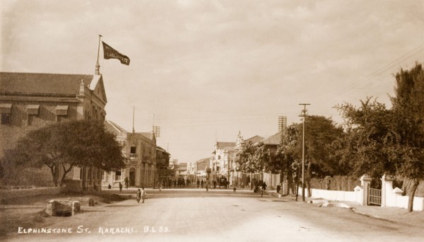 Elphinstone Street in Karachi. View down Elphinstone Street in Karachi. One of Karachi's oldest