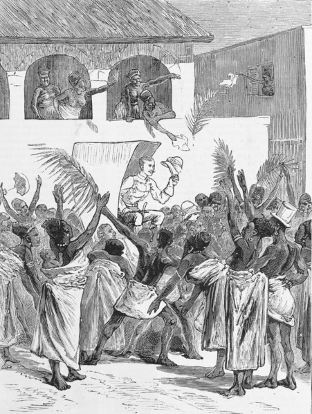 Viscount Wolseley returns triumphant. Viscount Wolseley receives a warm welcome from the people of