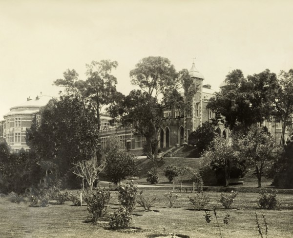 Government House, Perth. View of Perth's Government House, located in the city's business district