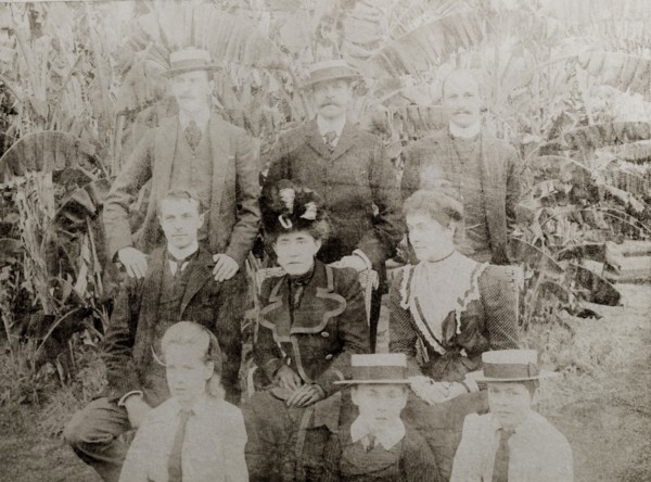 Members of the Lawley family and their friends. Members of the Lawley family and their friends