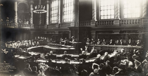 Opening of the Legislative Council in Pretoria. Sir Arthur Lawley (1860-1932), Lieutenant Governor