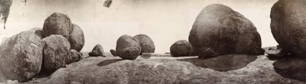 The grave of Cecil John Rhodes. The grave of Cecil John Rhodes (1853-1902), located on a hilltop in
